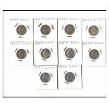 WAR NICKELS - SILVER - ALL GREAT CONDITION -QTY