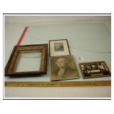 ANTIQUE FRAMED PICTURES-TREMPEALEAU GLASS ART