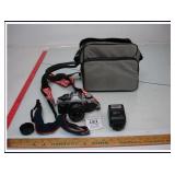 **CANON AE-1 CAMERA AND BAG