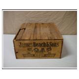 ANTIQUE VINTAGE WOOD SHIPPING CRATE