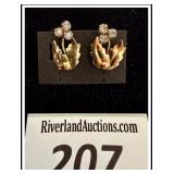 **12k gold-filled VINTAGE earrings with