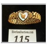 **VINTAGE WWI/WWII GOLD-FILLED SWEETHEART BRACELET