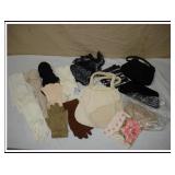 VINTAGE ACCESSORIES - INCLUDING GLOVES-PURSES