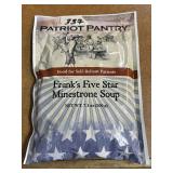 PATRIOT PANTRY FRANKS FIVE STAR MINESTRONE SOUP