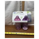 2 PACK OF SIPPY CUPS