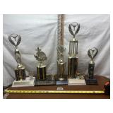 LOT OF TROPHIES