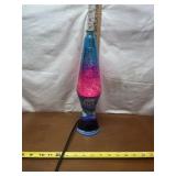 GLITTER LAVA LAMP (WORKS) (BRAND NEW BULB)