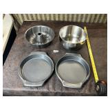 LOT OF 4 BAKE WARE