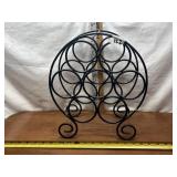 SMALL METAL WINE RACK