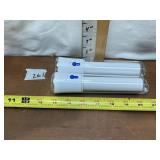 2 FLASHLIGHTS (WORKS) (BATTERIES NOT INCLUDED)