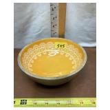 PIONEER WOMAN WOODEN BOWL