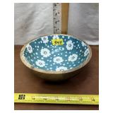 PIONEER WOMAN WOODEN BOWL
