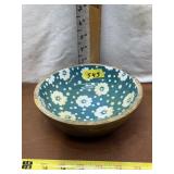 PIONEER WOMAN WOODEN BOWL