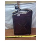 VINTAGE METAL WATER JUG