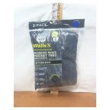 2 PACK WORKMANS POCKET SHIRTS (XL)