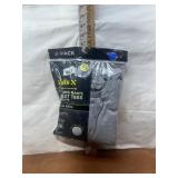 2 PACK WORKMANS POCKET SHIRTS (XL)