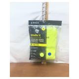 2 PACK WORKMANS POCKET SHIRTS (M)