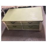 LIFT TOP COFFEE TABLE WITH 4 DRAWERS AND STORAGE
