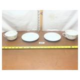 LOT OF 2 HAVILAND & CO CUPS AND SAUCERS