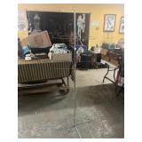 METAL SPINNING RACK WITH RODS (APPROX. 6' TALL)