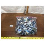 BAG OF MISC. COLORS SPOOLS OF THREAD