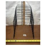 METAL VINYL RECORD RACK
