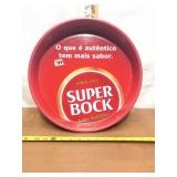 METAL SUPER BOCK SERVING TRAY