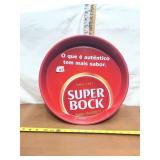 METAL SUPER BOCK SERVING TRAY