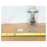 GLASS SUGAR DISPENSER