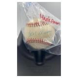 Hank Aaron Signed Baseball