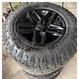(4) Goodyear Duratrac Chevy Wheels and Tires