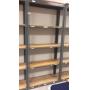5 shelf metal shelving unit