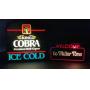 King Cobra & Miller Lighted Bar Signs