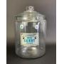 Large Glass Rock Candy Sticks Jar