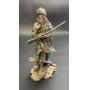 Jim Ponter 'The Fur Trapper' Fine Pewter Statue