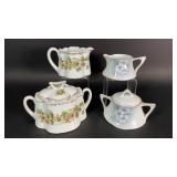Bavarian China Sugar and Creamer Sets