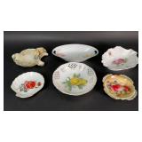 Vintage Porcelain Trinket Dish Assortment