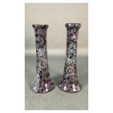 Harris Potteries Vintage Candlesticks