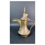 Middle Eastern Brass Pitcher