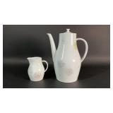 Furstenberg Palette Coffee Pot and Creamer