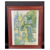 The Bridge House Framed Print