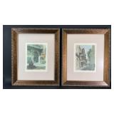 Vintage Don Davey Scenes of New Orleans Framed