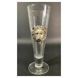Arthur Court Lion Head Pilsner Glass