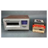 Vintage Soundesign 8-Track Player and Cassettes