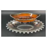 Vintage Ridgeway Potteries and Heisey Lariat Bowls