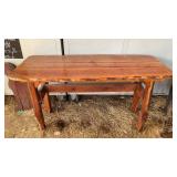 Natural Edge Pine Table