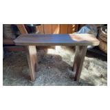 Solid Wood Bench