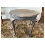 Vintage Wood Side Table Painted