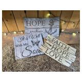 Inspirational Decorative Signs