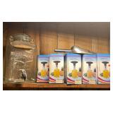 Pineapple Corers, Ice Scoop and Drink Dispenser